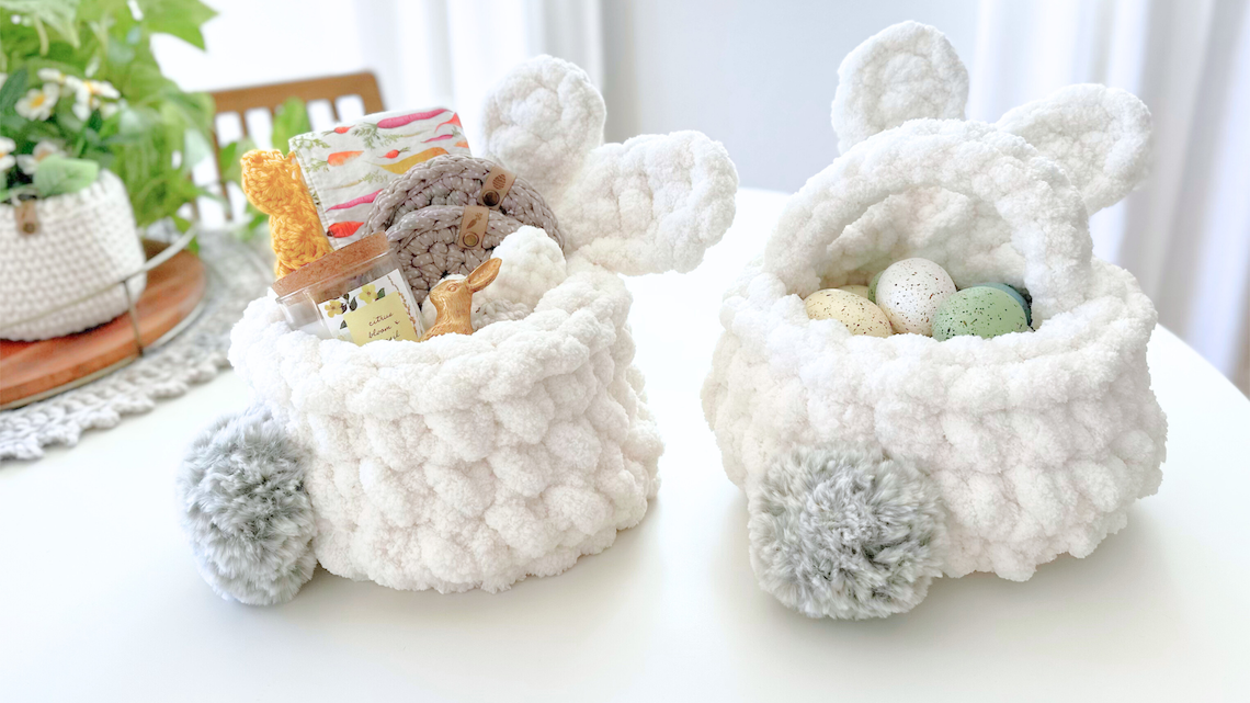 最終再値下げ新品JACK Bunnyベスト♡サイズ2 アラン編み The-Jumbo-Crochet-Bunny-Basket