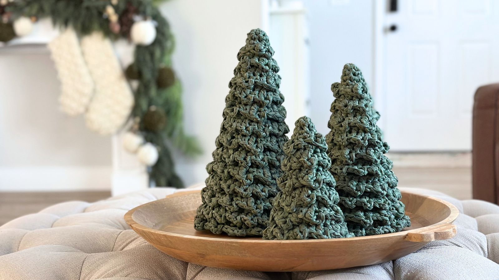 Ruffles Design Tutorial Free Crochet Christmas Tree Pattern - Ruffle Trees